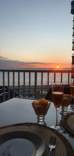 Sunset Over the Sea